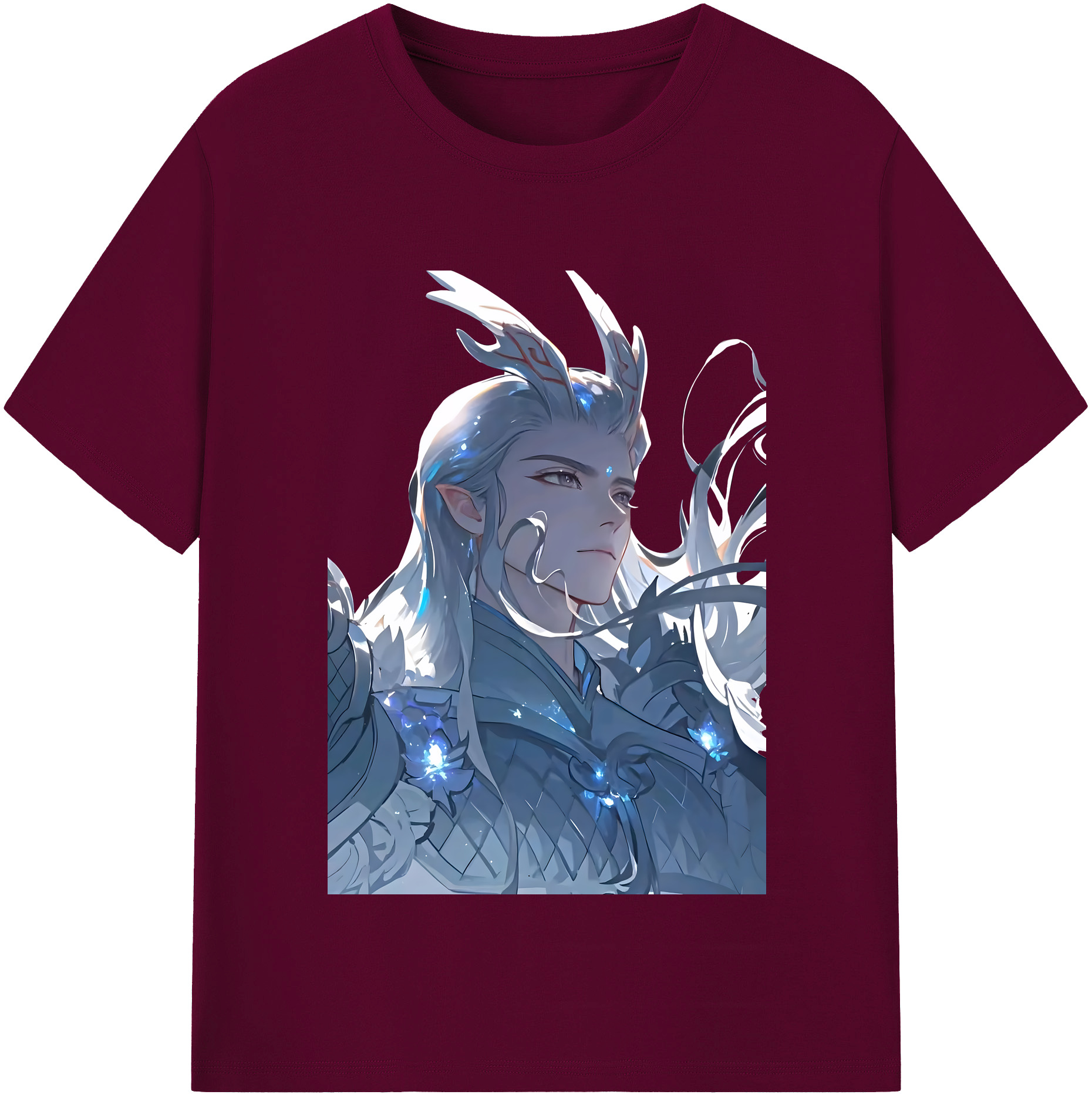 （画像用） Ne Zha 2 ナタ 魔童の大暴れ レディースカジュアルプリントTシャツ（綿100％）